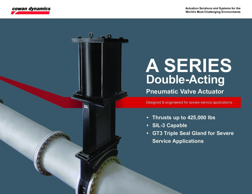 thumbnail of A Series | Double-Acting Pneumatic Valve Actuator