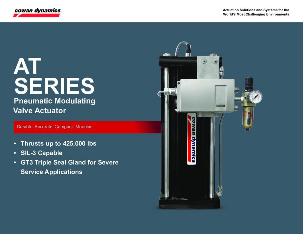 thumbnail of AT Series | Control Valve Actuator