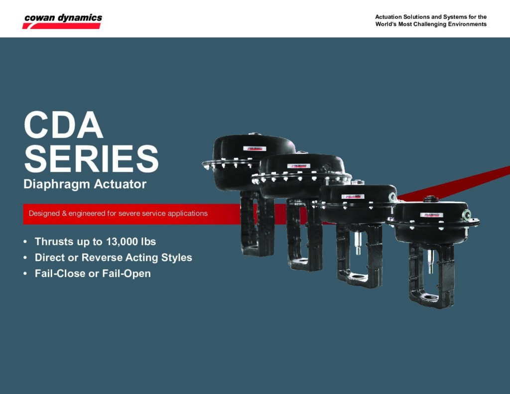 thumbnail of CDA Series | Diaphragm Type Actuator