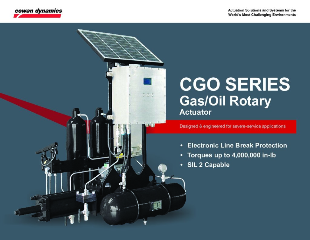 thumbnail of CGO Series | Gas/Oil Actuator