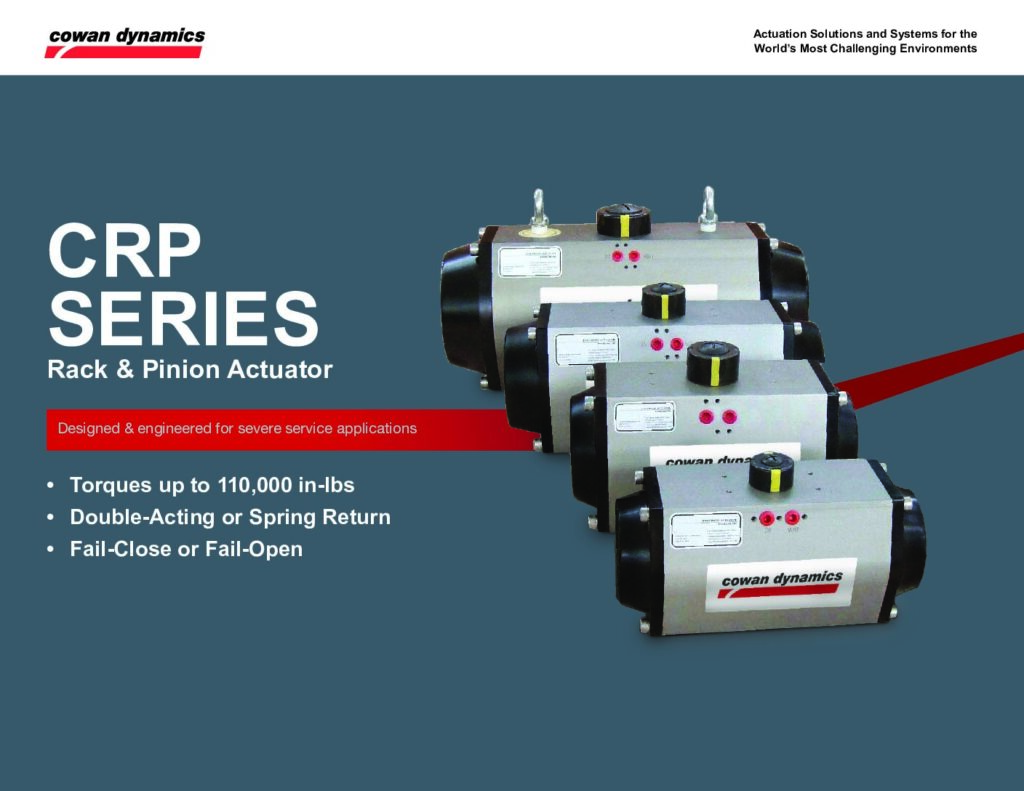 thumbnail of CRP Series | Rack & Pinion Actuator