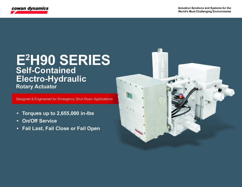 thumbnail of E2H90 Series | ESD Valve Actuator