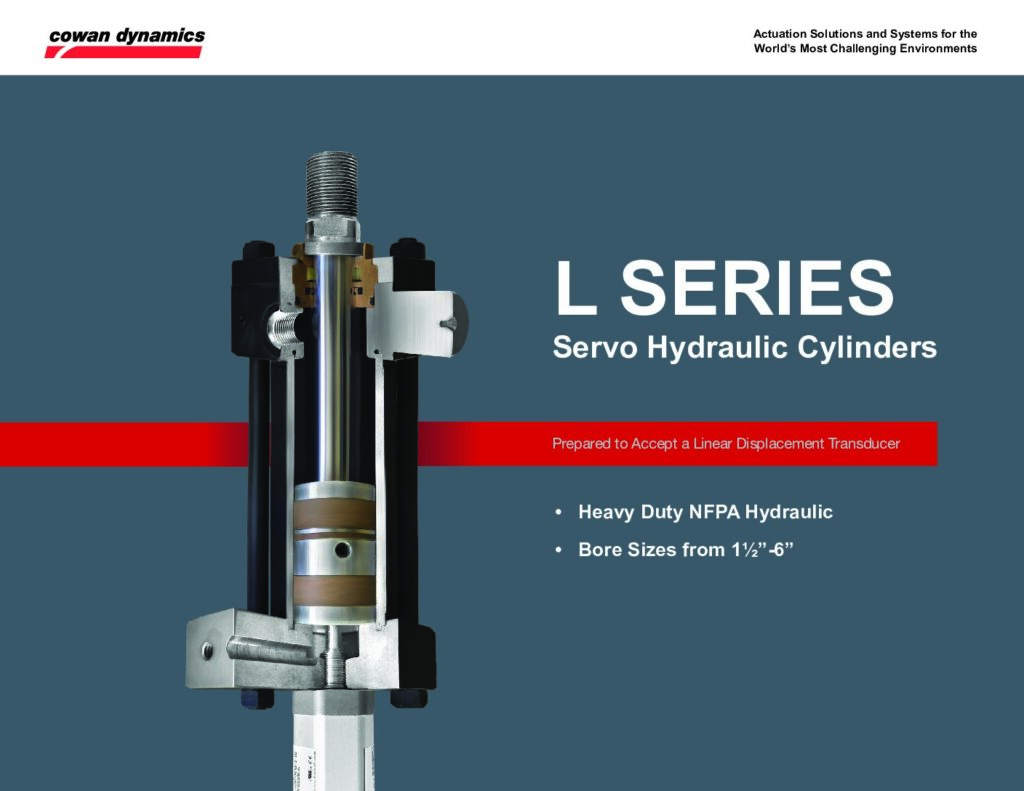 thumbnail of L Series | Hydraulic 3000 PSI Servo-Actuator