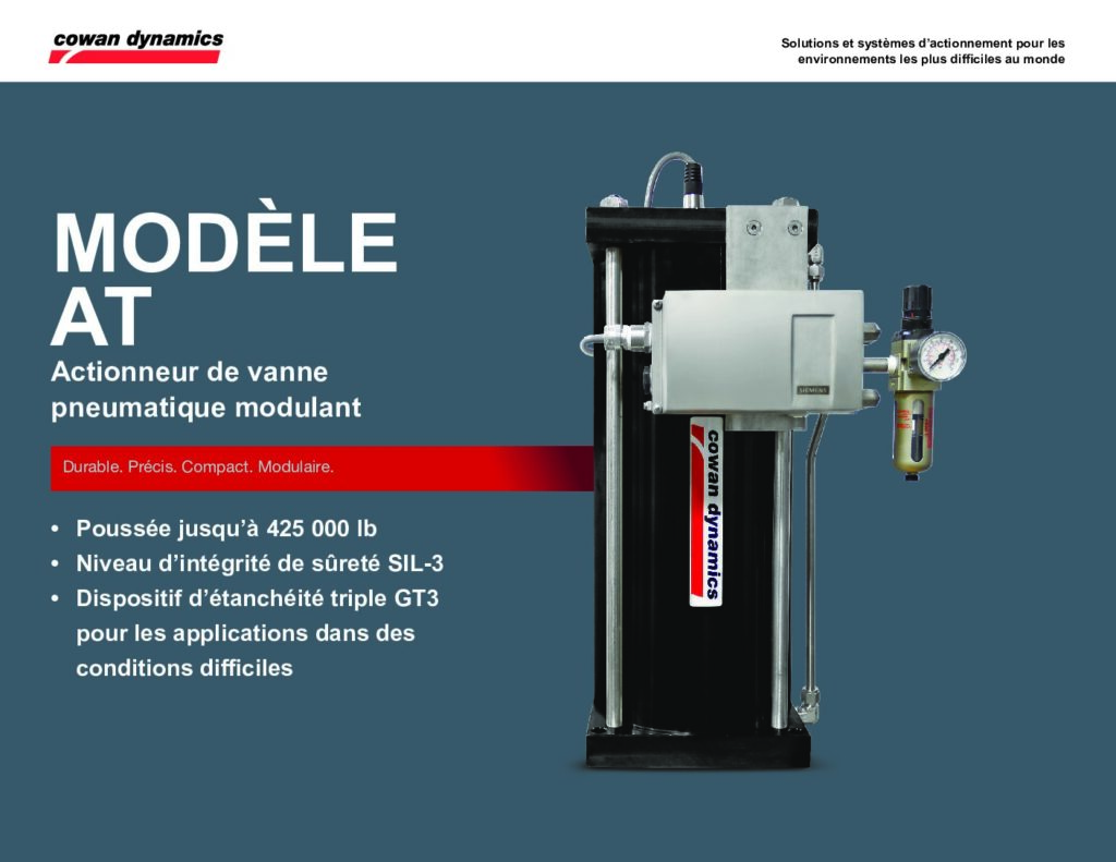 thumbnail of MODÈLE AT – Actionneur de vanne pneumatique modulant